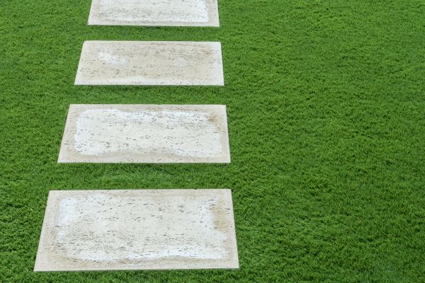 Turf Block Installation in Newport Beach