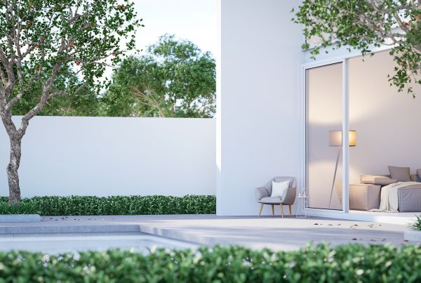 Courtyard Installation in Newport Beach