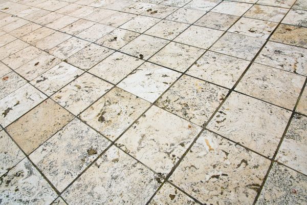 Travertine Pavers Installation in Newport Beach