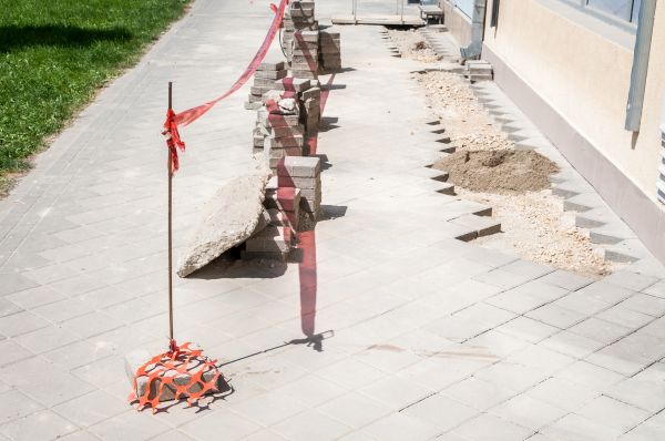 Stone Patio Replacement in Newport Beach