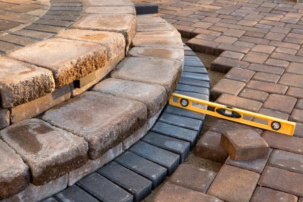 Sandstone Pavers Installation in Newport Beach