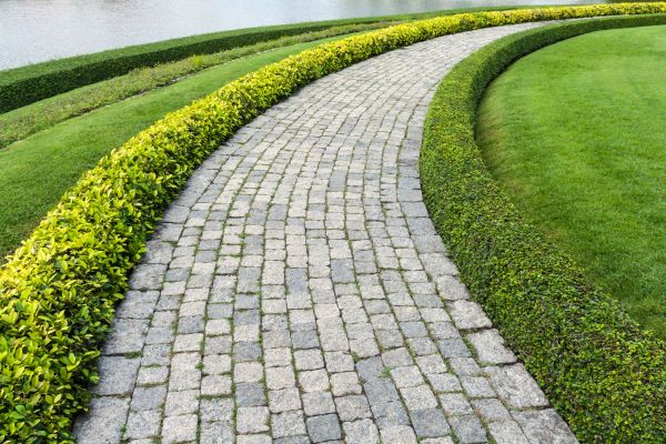 Sidewalk Pavers Installation in Newport Beach