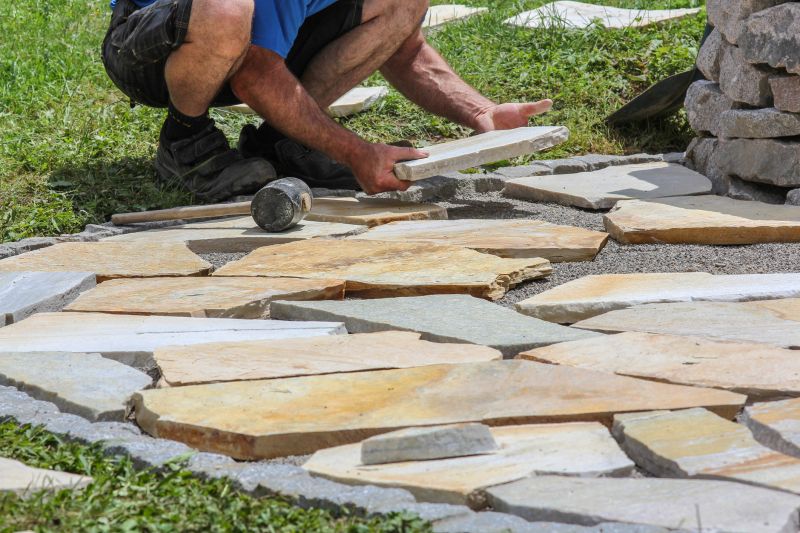 Sandstone Paving